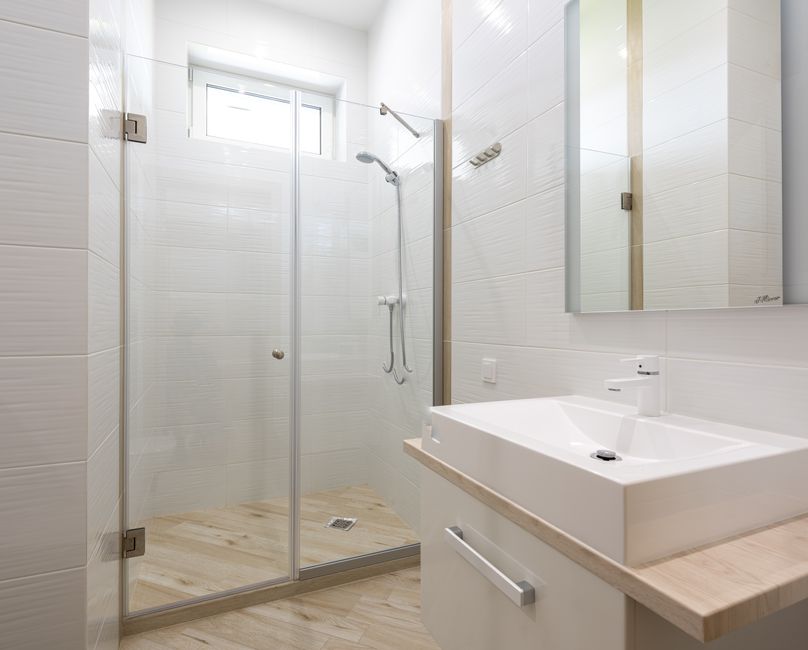 Clean, bright, and fully remodeled bathroom